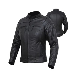 Chaqueta de Motociclismo de Cuero, Cortavientos, Transpirable, Unisex, Manga Larga, 160g - Product Image 1