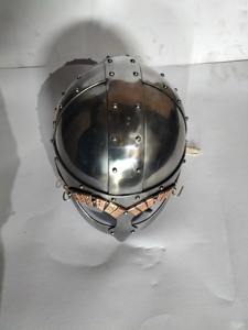 Casco vikingo medieval temprano traje griego usable Accory con forro para acampar y Recreaciones históricas por cuchillos Arwin - Product Image 6