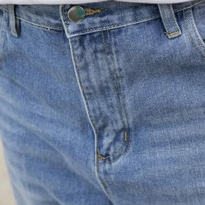 Pantalones rasgados de algodón de mezclilla para hombre Jeans rasgados Slim Elástico rasgado Skinny Biker Jeans Destroyed Slim Fit Denim - Product Image 2