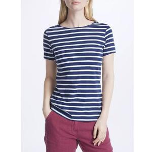 Camiseta transpirable de secado rápido para mujer, ropa informal personalizada, fabricante de fábrica, a rayas - Product Image 5