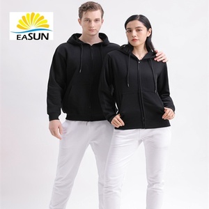Prix d'usine et vente en gros : Sweats à capuche épais noirs pour femmes, sweats à capuche en <span class=keywords><strong>tapisserie</strong></span>, sweats à capuche à col pour hommes - Product Image 4