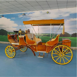 Carruaje de Lujo Eléctrico y de Caballos, Estilo Victoriano Real, para Turismo y Atracciones Ecuestres - Product Image 3