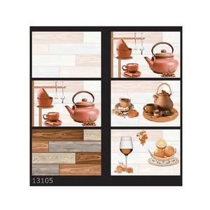 Excelente diseño de la fábrica india de baldosas de cerámica, azulejos de pared de cocina de ladrillo refractario de 300x450mm para interiores, estilo clásico moderno - Product Image 5