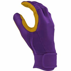 Gants de frappeur de baseball en cuir à poignets courts style personnalisé Gants de frappeur de baseball personnalisés pour hommes et femmes - Product Image 5