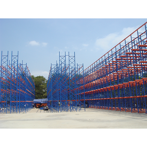 Heavy Duty Double Deep Pallet Rack with High Load Capacity for Warehouse Storage and Logistics Operations - Product Image 4