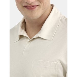 Novedad de verano, polos de manga corta para hombre, ropa de trabajo de Color sólido, Camiseta de algodón, jersey de solapa informal, ropa, Tops, azul y blanco - Product Image 2