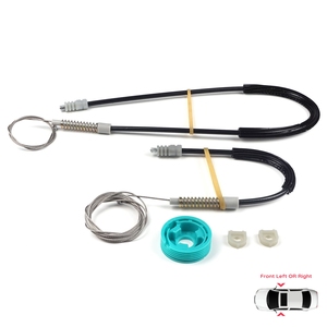 BWR5345 Window Regulator Repair Set Front for 80 B3 B4 8G 89 1991-2001 2-<b>Door</b> Coupe Cabriolet 895837729 - Product Image 1