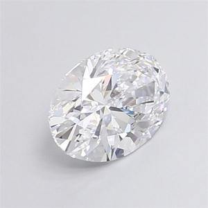 Diamant de laboratoire ovale 2,02 ct D VVS1 Diamant personnalisé - Product Image 4