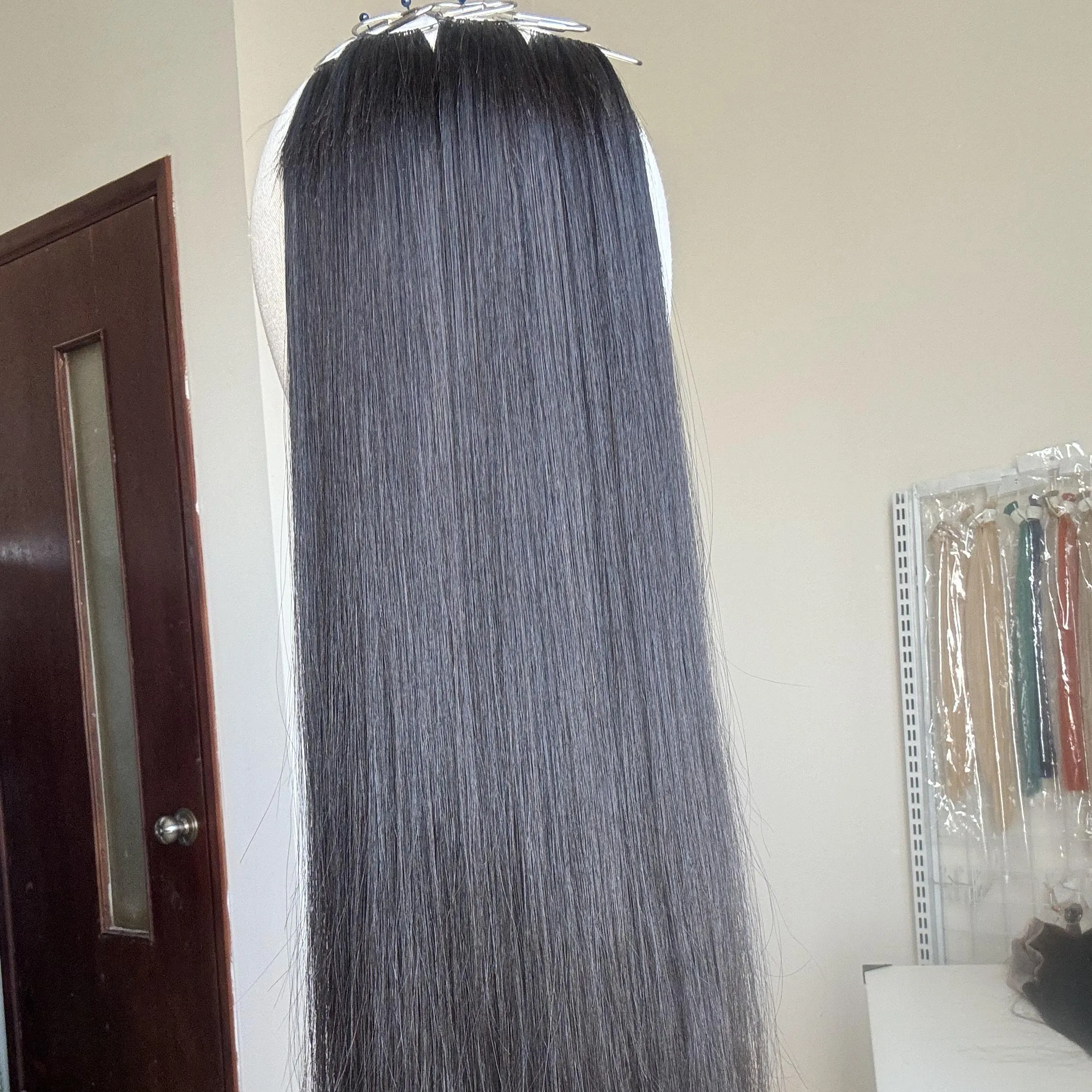 Nueva extensión de cabello de estilo vietnamita de alta calidad 100% cabello humano