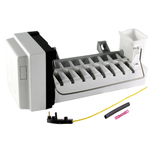 Machine à glaçons électrique de remplacement pour réfrigérateur W10882923CM, avec forme de glaçons en cube et boîtier en plastique - Product Image 2