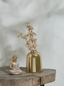 Florero de aluminio hecho a mano Superficie pulida costera elegante para interiores de casas Disponible Cantidad a granel Precio atractivo - Product Image 4