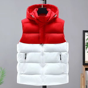 Chaleco cálido sin mangas para hombre, chaleco transpirable aislado para exteriores, calentador de cuerpo para senderismo, senderismo, camping y viajes en clima frío - Product Image 6