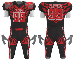 Camisetas de Fútbol Americano de Alta Calidad con Estampado Digital, Diseña Tu Propia Camiseta de Fútbol Americano, Uniformes con Bandera Sublimada - Product Image 5