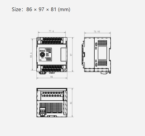PLC Serie FAS de Samkoon, FAS-20MT-AC Usado, Programación de Automatización Industrial Multiprotocolo Modbus/Ethernet/RS485/Ethercat - Product Image 5