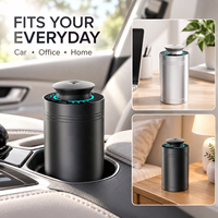 Diffuseur d'air frais compact pour voiture de 20 ml avec application Bluetooth, fonctionnement silencieux à 34 dB et alimentation Type-C pour la conduite quotidienne et les voyages