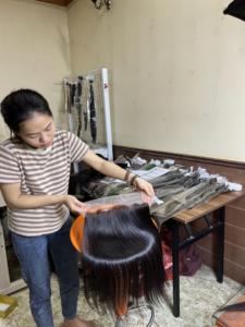 Cabello humano virgen prearrancado, transparente, 4x4, 5x5, 6x6, cierre de encaje Frontal 13x4, 13x6, cabello vietnamita crudo - Product Image 3