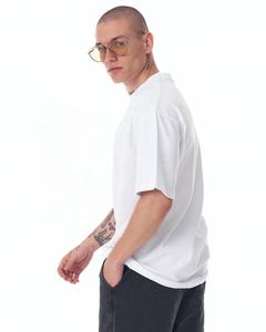 OEM personnalisable 100% coton surdimensionné hommes Streetwear T-Shirt haute qualité cousu lourd couleur personnalisée longue conception vierge personnalisée - Product Image 6