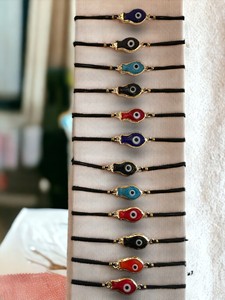 Pulsera Bohemia DAFNI BIG PAZAR con Cuentas de Piedra Natural, Aleación de Metal Precioso con Microincrustaciones de 0.08g, Unisex, Regalo, Estambul 11111 - Product Image 4
