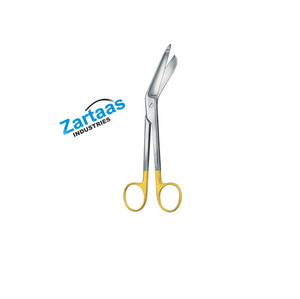 Tijeras de vendaje LISTER de acero inoxidable de alta calidad TC Edge Tijeras ginecológicas Fabricante y exportador - Product Image 1