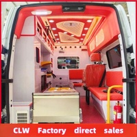 Ambulance de transport de secours neuve de marque chinoise avec équipement d'urgence à vendre