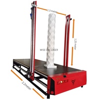 Economische 2d/3d Eps Cnc-Schuimsnijmachine Hete Draad Piepschuim Hobbylichtstructuur Nieuwe Essentiële Tandwielmotor Voor Velen