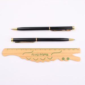 Bolígrafo Metálico Delgado con Logotipo Personalizado, Recarga Parker, Ancho de Escritura de 1.0 mm, Tinta Negra/Azul, Mecanismo Giratorio, Gran Venta - Product Image 5