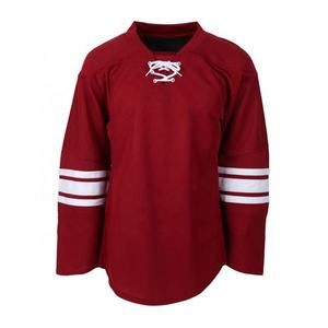 Maillots de hockey sublimés OEM avec logo personnalisé uniformes de hockey sur glace maillots de hockey personnalisés de sublimation bon marché pour adultes - Product Image 2