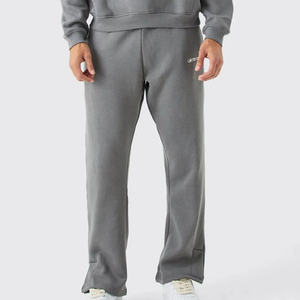 Pull pantalons de survêtement à capuche ensembles en gros polaire survêtement hiver Jogging grande taille respirant imprimé adultes - Product Image 3