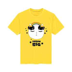 Camiseta de ajuste regular de punto sólido Formal para hombre de peso pesado Patrón de mezcla de poliéster/algodón Serigrafía deportiva Ropa de gimnasio - Product Image 2