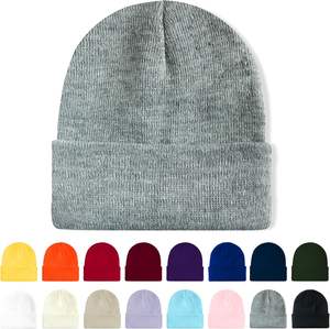 Bonnet épais en laine 100% avec logo personnalisé Bonnet en jacquard en tricot d'hiver pour voyage usage quotidien et plage - Product Image 2