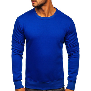 Sudadera informal para hombre en colores sólidos, ropa de calle clásica personalizada, diseño con bordado personalizado o serigrafía - Product Image 5