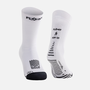 Floky Calza Run Up Chaussettes de sport moyennes blanches L-XL 44-47 - Product Image 2