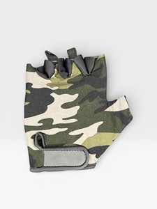 Gants de gymnastique tactiques de sport de camouflage noir en cuir pour le cyclisme en plein air et la sécurité de gymnastique gants en silicone antidérapants - Product Image 3