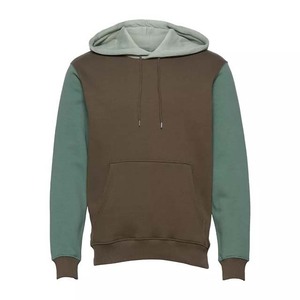 100% algodón OEM peso pesado en blanco sudaderas con capucha de gran tamaño hombres logotipo personalizado bordado impresión Color bloque sudaderas con capucha ropa de invierno básicos - Product Image 4