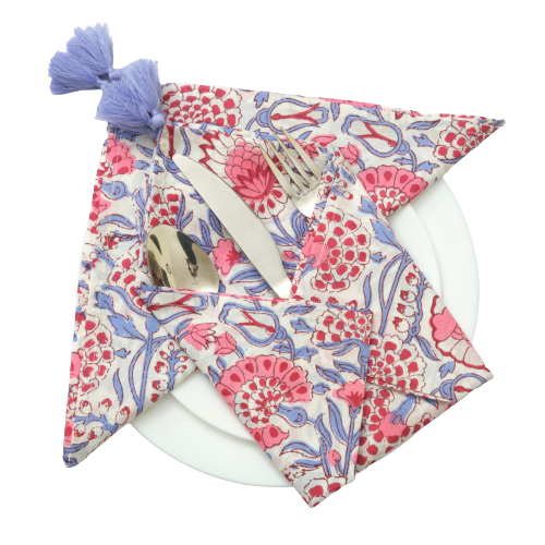 Pigeon Blue & Flamingo Pink