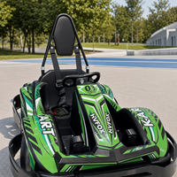 Go Kart Eléctrico para Niños, Pista de Carreras al Aire Libre, Equipo de Conducción Recreativa para Parques Infantiles y de Atracciones, Venta al Por Mayor