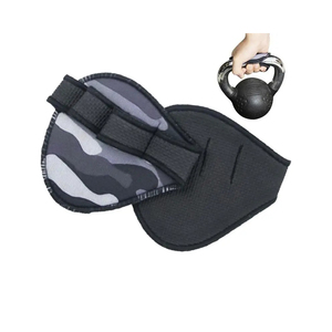 Paume protège les poignées en caoutchouc d'haltères coussinets unisexe anti-dérapant poids croix gants d'entraînement Gym Fitness Sports pour protecteur de main - Product Image 1