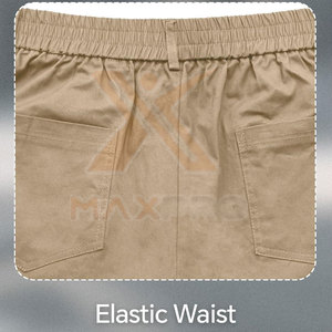 Shorts Cargo para Mujer, Tallas Grandes, Transpirables y Sostenibles, Hechos en Pakistán, Color Sólido, 100% Algodón, Ecológicos - Product Image 4