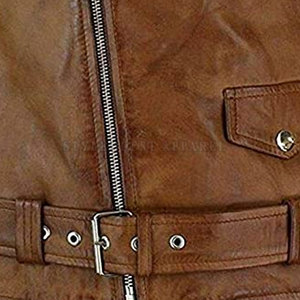 เสื้อแจ็คเก็ตมอเตอร์ไซค์หนังบุรุษแบบสั่งทำพิเศษสำหรับฤดูหนาว สวมใส่สบาย กันน้ำ แห้งเร็ว กันลม พร้อมโลโก้สั่งทำพิเศษ - Product Image 5