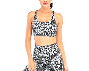 Venta caliente Transpirable Mujeres Tops Fitness Gym Wear Venta al por mayor Sujetador deportivo Yoga Crop Top Alto impacto sin costuras - Product Image 6