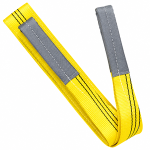 Sangle de levage en sangle tissée double de 3 tonnes, 75 mm × 4 m, en polyester haute résistance, conception double plis, fabricant vietnamien, exportation mondiale - Product Image 5