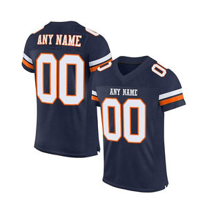 OEM personalizado fútbol americano Jerseys aparejos sarga sublimación equipo uniformes al por mayor ropa deportiva transpirable para los hombres - Product Image 6