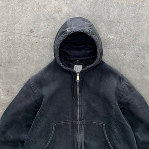 เสื้อฮู้ดซิปวินเทจคุณภาพสูง ผ้าฟลีซคอตตอน 100% ระบายอากาศได้ดี ปักลายตามสั่ง ที่แขนซ้าย สำหรับผู้ชาย - Product Image 4