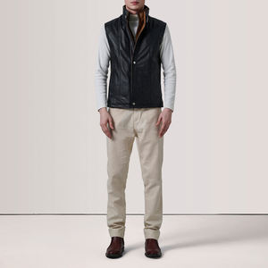 Chaqueta de Motociclista de Cuero Profesional para Hombre, con Protección CE, Chaqueta de Motociclista Resistente, Chaqueta de Carreras de Cuero Auténtico Transpirable - Product Image 2