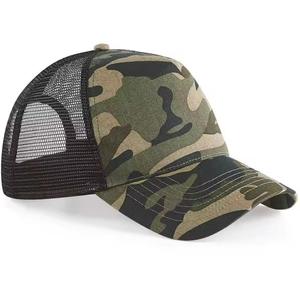 Casquette Trucker Classique Unisexe en Mousse, Légère, avec Sangle Réglable en Corde, Maille Respirante, Bicolore Uni, Motif Léopard - Product Image 1
