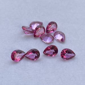 6mm 8mm 10mm Topacio Rosa Natural facetado corte de pera piedras preciosas sueltas piedras sueltas para la fabricación de joyas diseñador de gama alta lujo fino - Product Image 3