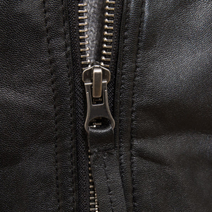 Vestes en cuir pour hommes à logo personnalisé à manches longues 2024 Dernière conception pour la vente en ligne de vestes en cuir pour hommes - Product Image 6