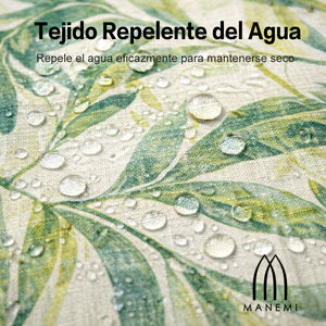 Juego de 4 Cojines Duraderos de Tela para Pallets de Exterior, 120x80 + 120x50 cm, para Sofá de Jardín, 12 cm de Grosor, con Funda Extraíble - Product Image 4