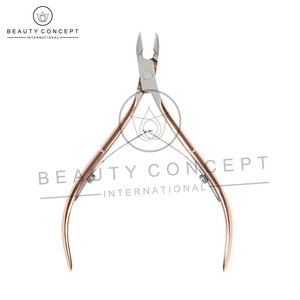 Coupe-ongles écologique en acier inoxydable Poignées colorées Meilleur fournisseur Pinces à ongles à cuticules pour ongles Concept de beauté - Product Image 3