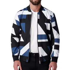 Blouson aviateur en cuir pour hommes personnalisé directement de l'usine respirant et imperméable pour l'hiver prix de gros veste pour hommes - Product Image 5